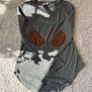 Forest Green Striped Tunic